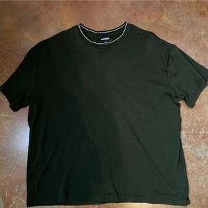Express Shirt Dark Green Size Large